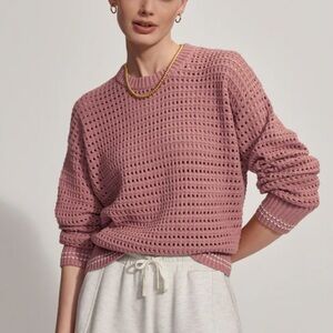 Varley Fox Knit Sweater size M in woodrose. Worn 1x.